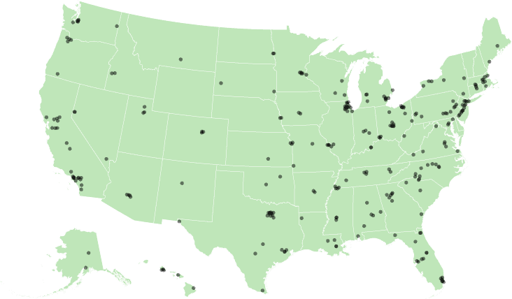 Healthcare Distributor Map